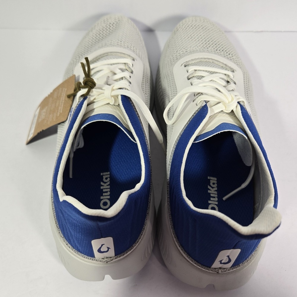 NWT Olukai Island Hopper Mens Sneakers Lace Up Shoes Sterling Blossom Size 10 - Picture 5 of 7